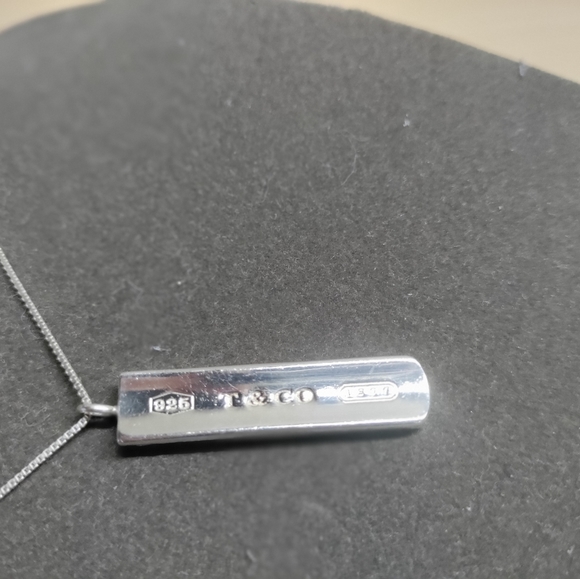 GUC Tiffany 1837 bar necklace in sterling silver - Picture 3 of 5